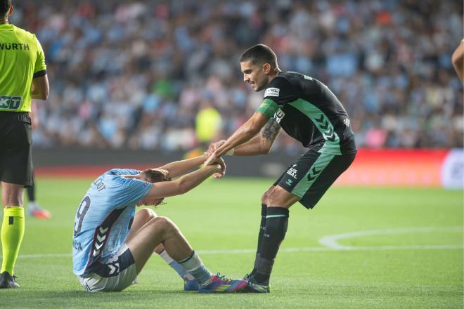 Marc Bartra, ante el Celta (Foto: Cordonpress)