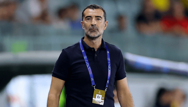 Juan Carlos Cardedo, entrenador del Pafos (Foto: EFE).
