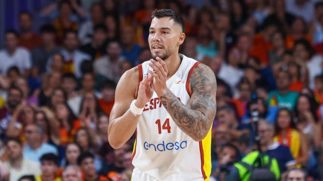Willy Hernangómez en un amistoso previo al Eurobasket (Fuente: Cordon Press)