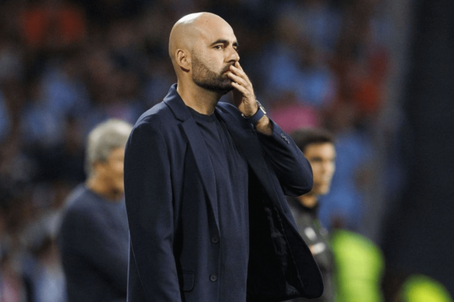 Claudio Giráldez en Balaídos (Foto: LaLiga).