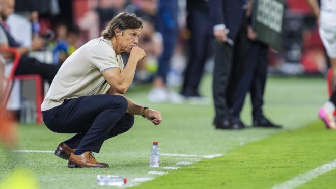 Matías Almeyda, durante un partido del Sevilla (Foto: Europa Press)