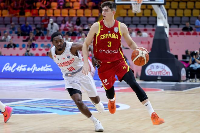 Lance del Georgia-España del Eurobasket (Foto: EFE).