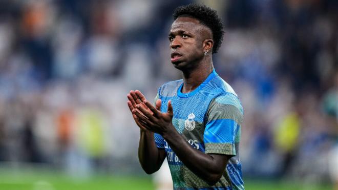 Vinicius en el Bernabéu (Europa Press)