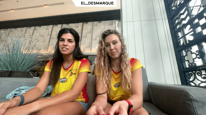Patricia Llabrés y María Schlegel en ElDesmarque