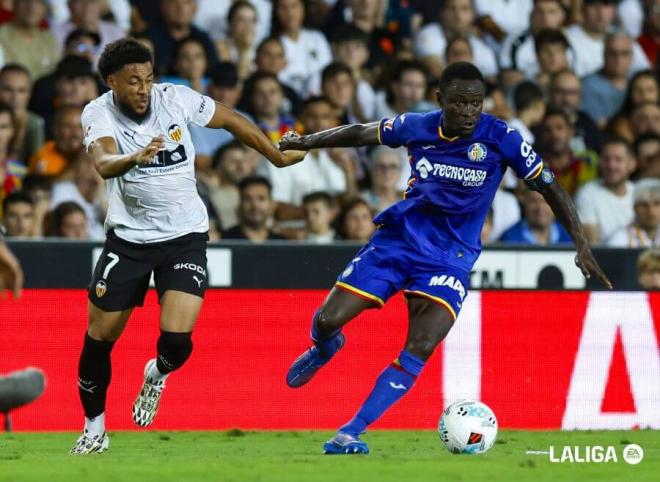 Danjuma ante el Getafe (Foto: LALIGA)