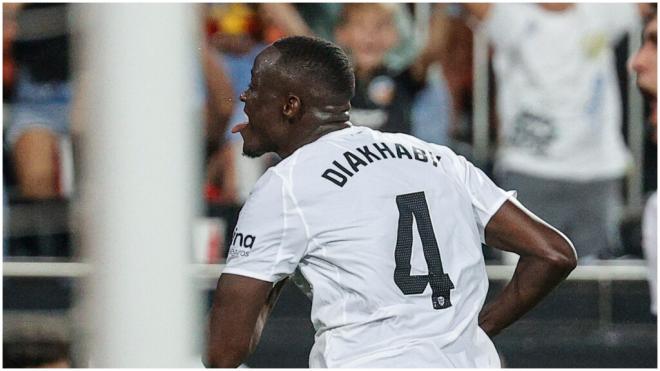 El gol de Mouctar Diakhaby. (EFE)