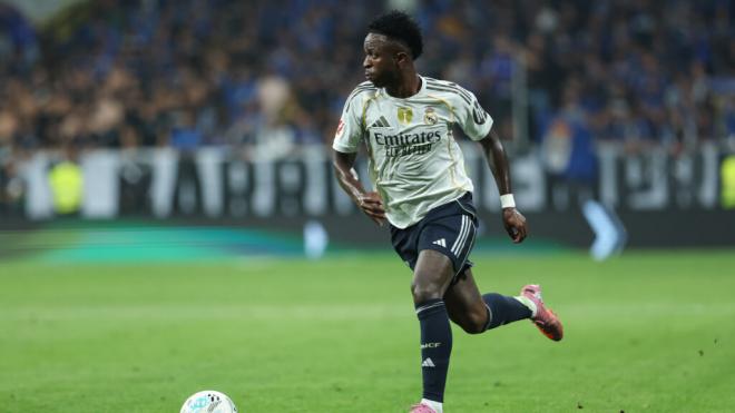 Vinicius Júnior con el Real Madrid (Europa Press)