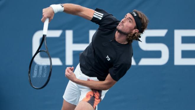 Stéfanos Tsitsipas en el US Open (Europa Press)
