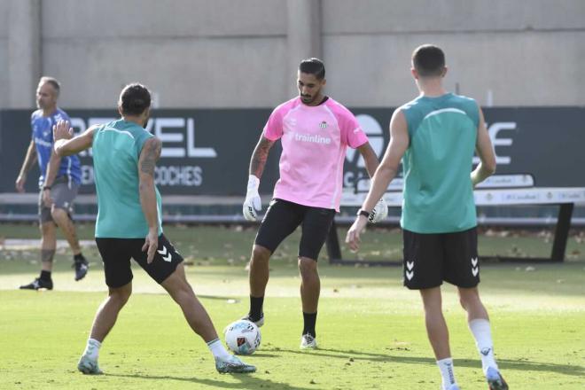 Álvaro Valles, en la sesión del viernes (Foto: Kiko Hurtado).