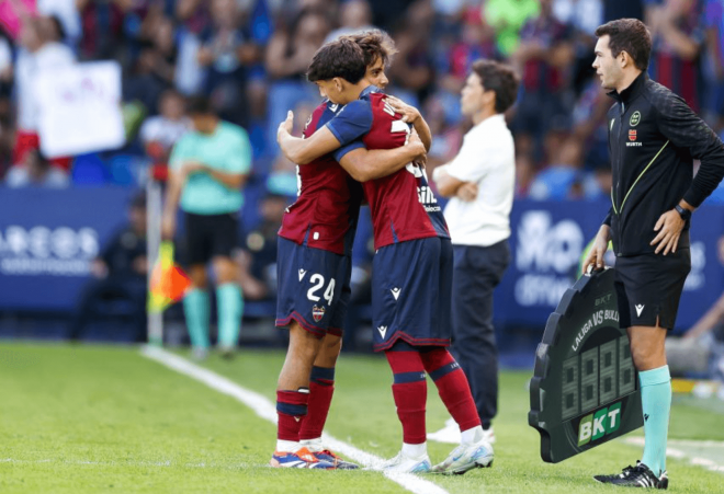 Víctor Fernández JR debuta con el Levante UD (Foto: Levante UD)