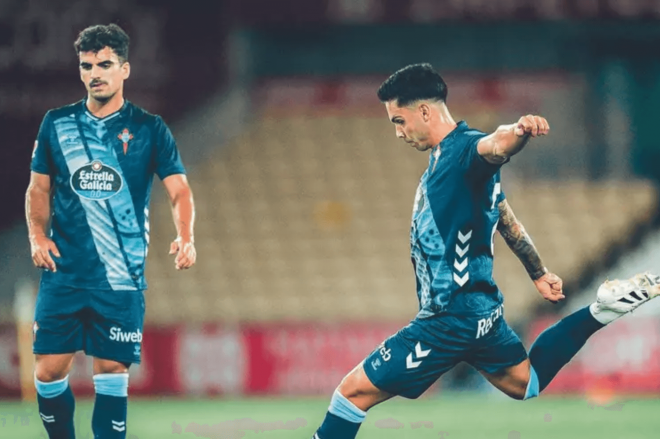 Damián Rodríguez y Hugo Sotelo (Foto: Celta).