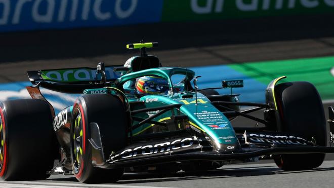 Fernando Alonso, en Zandvoort (Foto: Aston Martin).