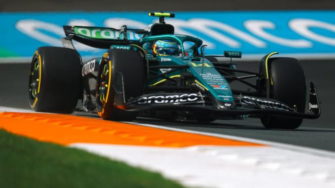 Fernando Alonso, en Zandvoort (Foto: Aston Martin).