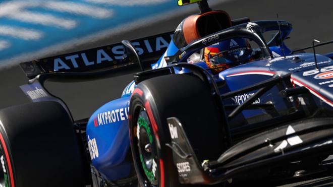 Carlos Sainz, en Zandvoort (foto: Williams).