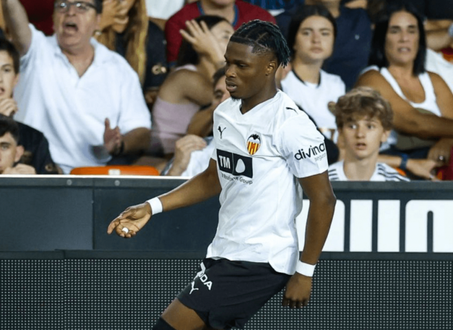 Largie Ramazani debuta en Mestalla (Foto: LALIGA)