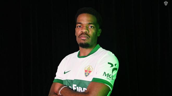 Grady Diangana, nuevo jugador del Elche CF (Imagen: Elche CF).