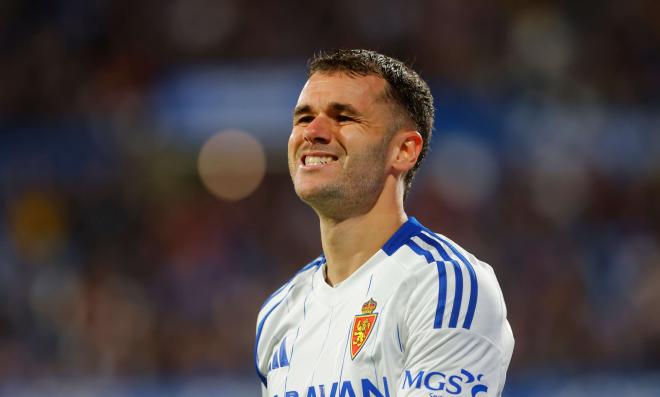 Ager Aketxe, jugador del Real Zaragoza (Foto: LALIGA).