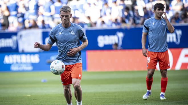 Orri Óskarsson, con la Real Sociedad (Foto: LALIGA).