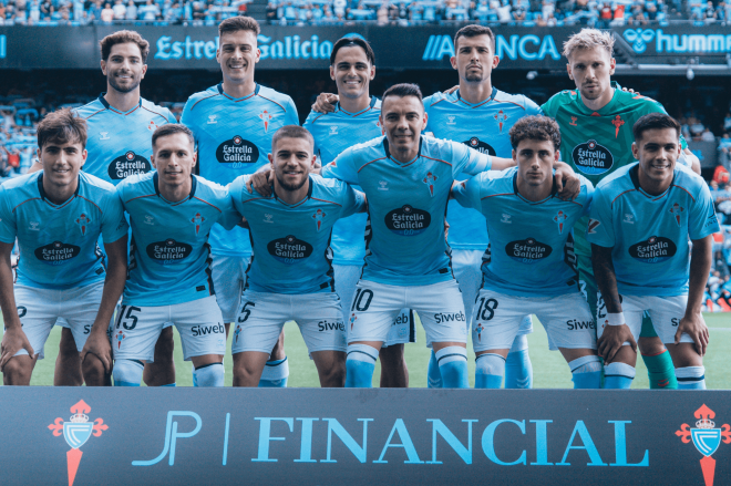 Once titular ante el Villarreal (Foto: Celta).
