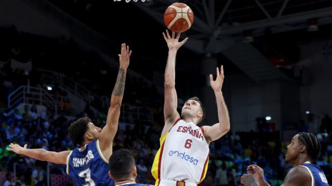 Fotografía del España - Chipre del Eurobasket 2025 (Foto: EFE)