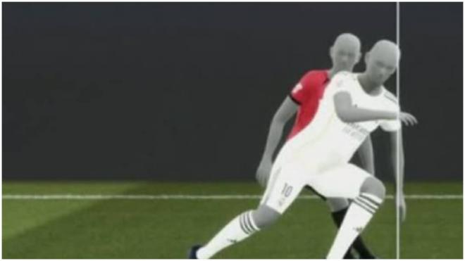 La publicación de Kylian Mbappé sobre el fuera de juego. (@k.mbappe)