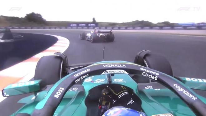 Fernando Alonso, en Zandvoort (Foto: F1).