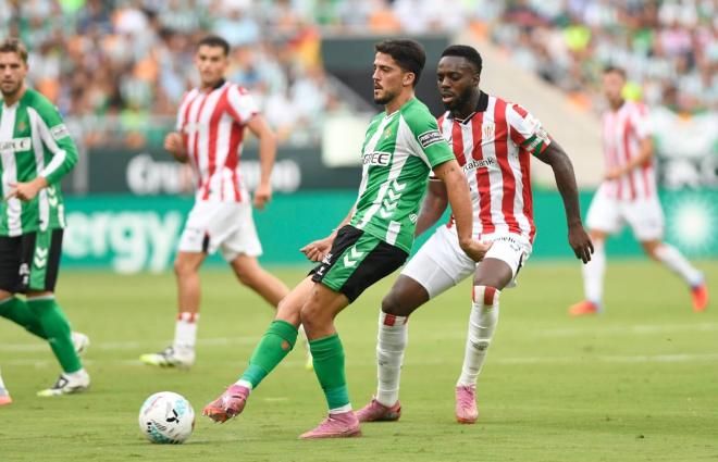 Pablo Fornals, ante el Athletic (Foto: Kiko Hurtado).