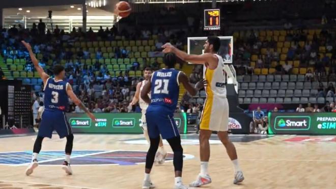 Imagen del España - Chipre del Eurobasket 2025 (Foto: X)