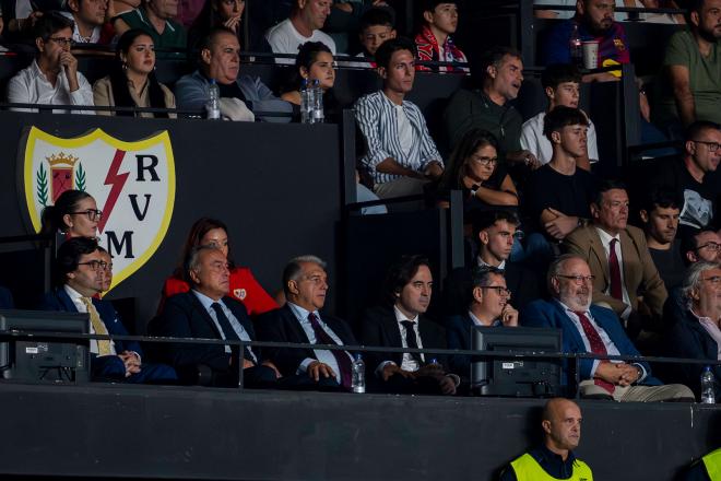 Martín Presa, en el Estadio de Vallecas en el partido del rayo Vallecano ante el FC Barcelona (Fuente CordonPress)