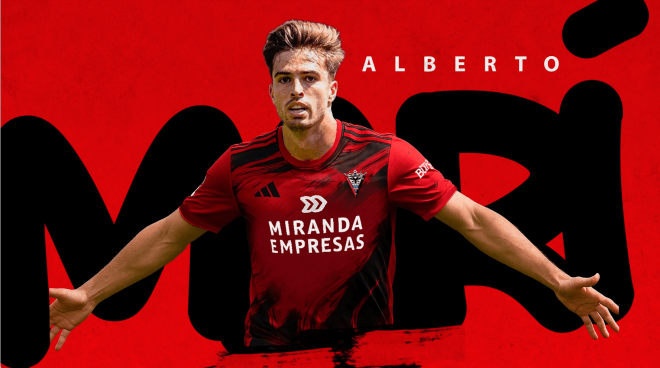 Alberto Marí al Mirandés