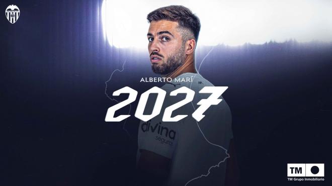 Alberto Marí, al Mirandés (Foto: Valencia CF)