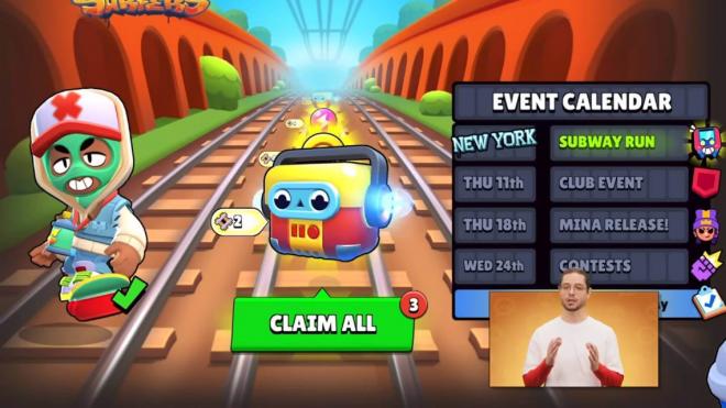El evento de Subway Surfers en Brawl Stars