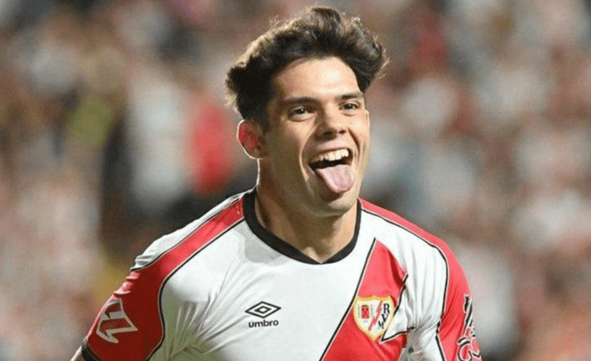 Fran Pérez celebra su gol al Barcelona (Foto: EFE)
