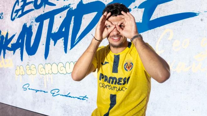 Georges Mikautadze, nuevo jugador del Villarreal (Foto: VCF).