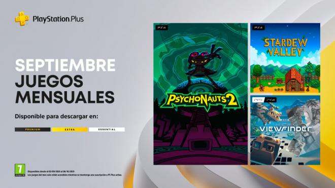 Juegos de PlayStation Plus que llegan en septiembre