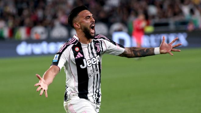 Nico González celebra un gol con la Juventus (Cordon Press)