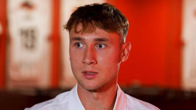 Vladyslav Vanat, nuevo jugador del Girona (Foto: Girona FC).