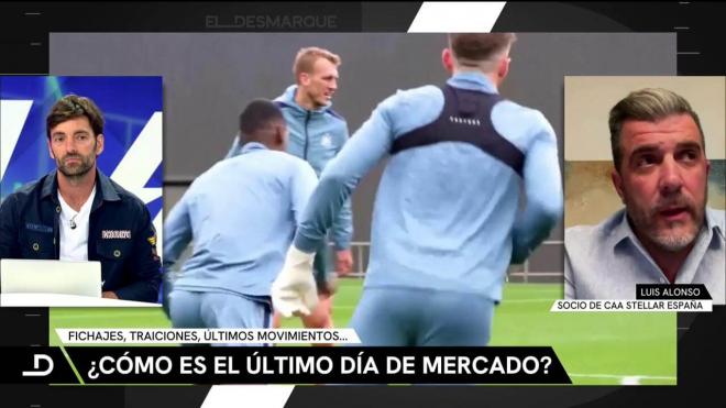 Luis Alonso con Ricardo Reyes (ElDesmarque Madrugada)