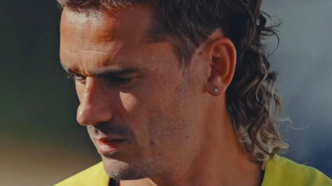 El nuevo 'look' de Antoine Griezmann ('X' Atlético de Madrid)