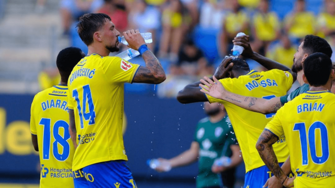 Bojan Kovacevic, en un partido del Cádiz (Foto: LaLiga).