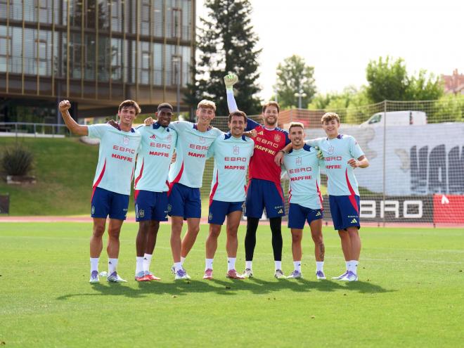 Entrenamiento de España (Foto: X).