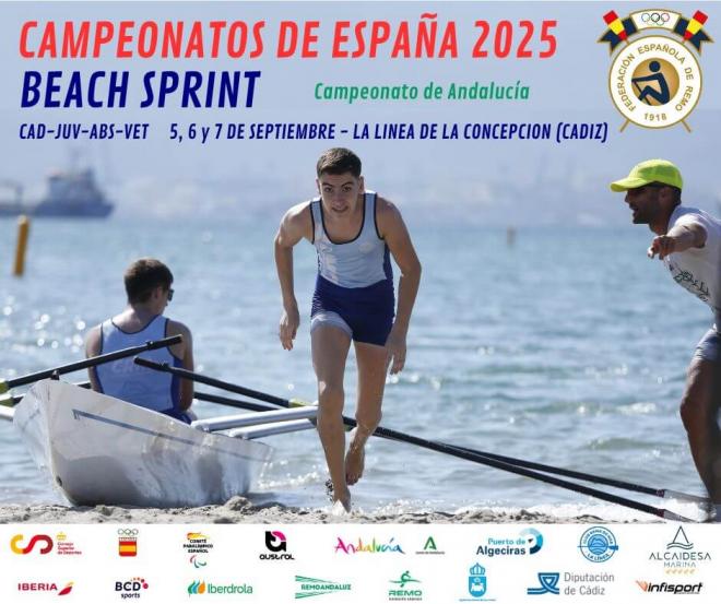 Cartel de la doble cita que se disputará este fin de semana en la localidad gaditana.
