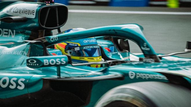 Fernando Alonso, en Zandvoort (Foto: Aston Martin).