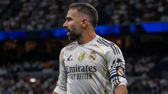 Dani Carvajal, capitán del Real Madrid (Cordon Press)