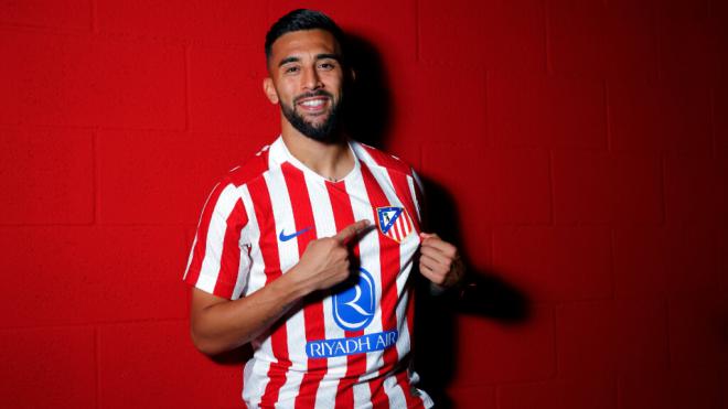 Nico González portará el 23 en el Atlético de Madrid (foto: Atleti X).