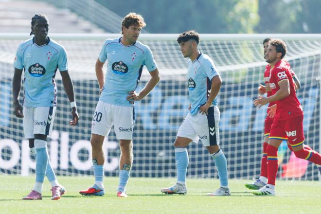 Marcos Alonso, durante el Celta-Getafe (Foto: LALIGA).