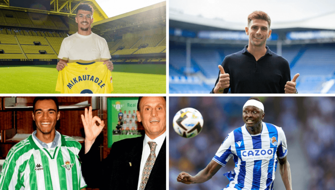 Algunos de los fichajes más caros de la historia de LaLiga.