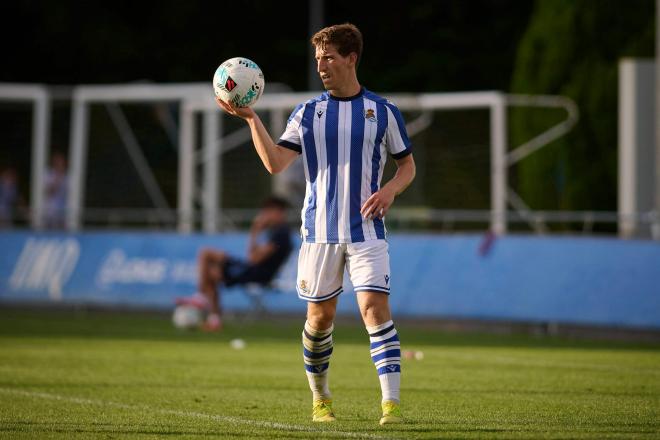 Aritz Elustondo, en un partido de pretemporada (Foto: Cordon Press).