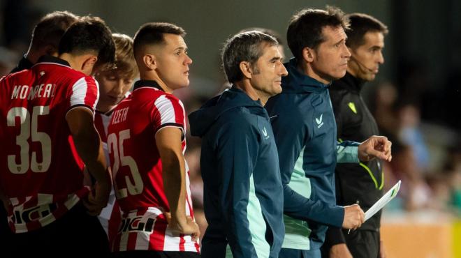 Ernesto Valverde, ante Osasuna (Foto: Athletic Club).