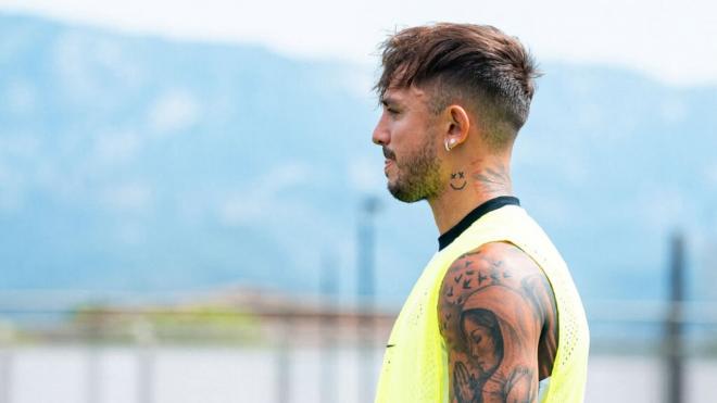 Pablo Maffeo, en Son Bibiloni (Foto: Mallorca).
